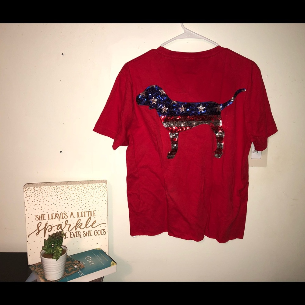 Patriotic Pink Bling Shirt